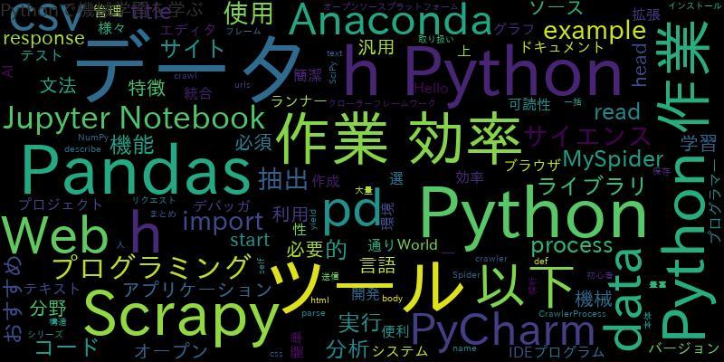 Pythonを使って作業効率を上げる！おすすめツール5選